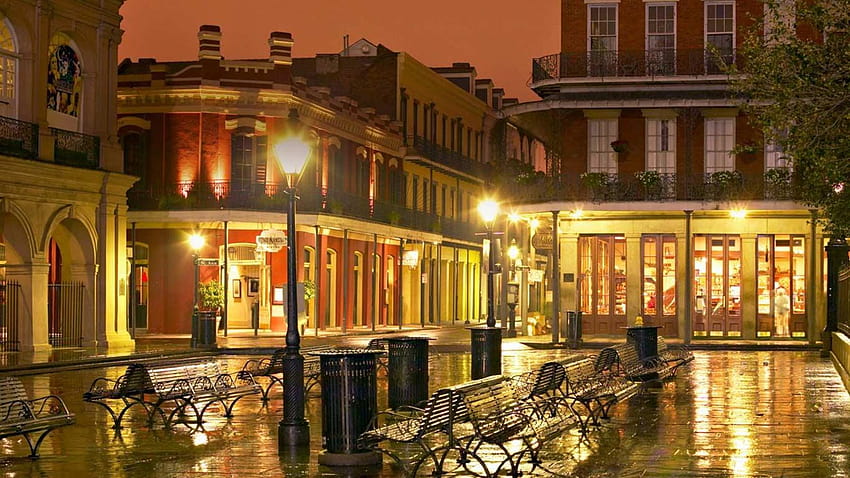 New Orleans ~ Festival, französisches Viertel HD-Hintergrundbild