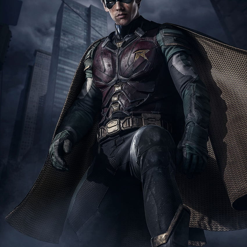 Robin은 DC의 라이브 Titans 2018 dc의 첫 번째 예고편에서 어두워집니다. HD 전화 배경 화면
