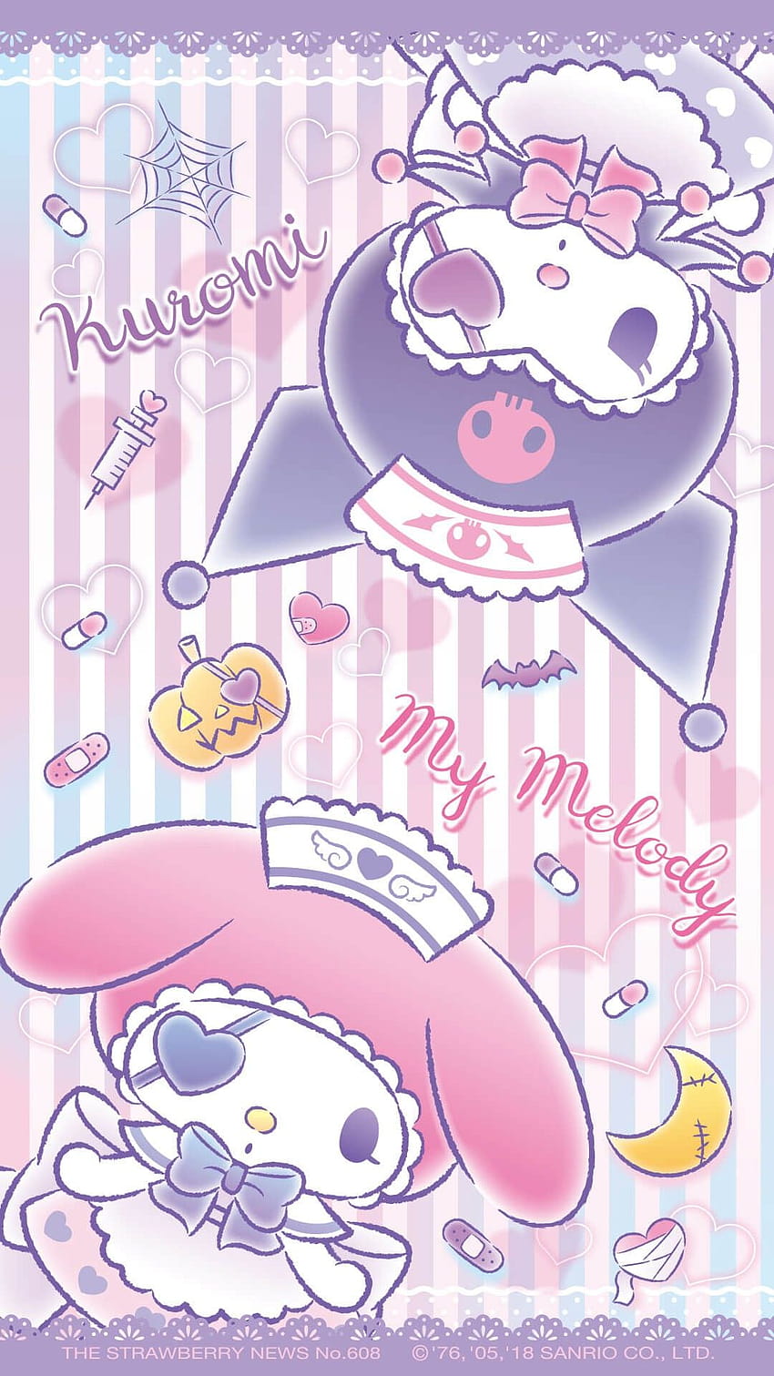 Kuromi My Melody Halloween, halloween my melody HD phone wallpaper