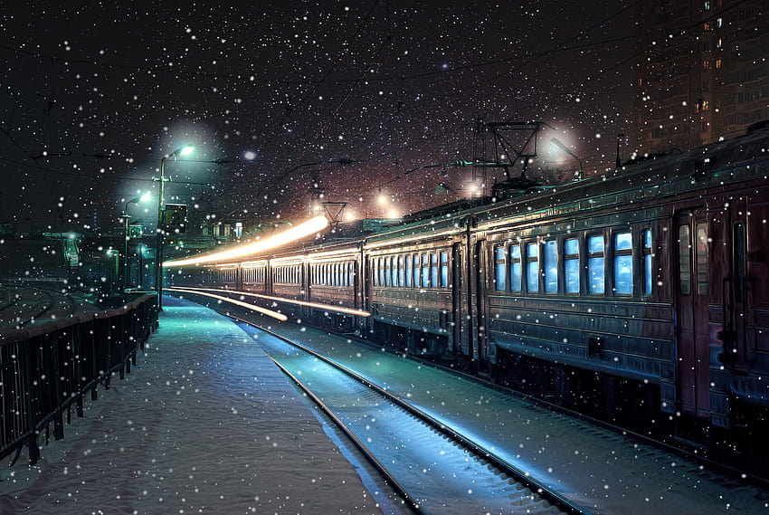 이번 크리스마스에 Polar Express를 타는 곳 HD 월페이퍼