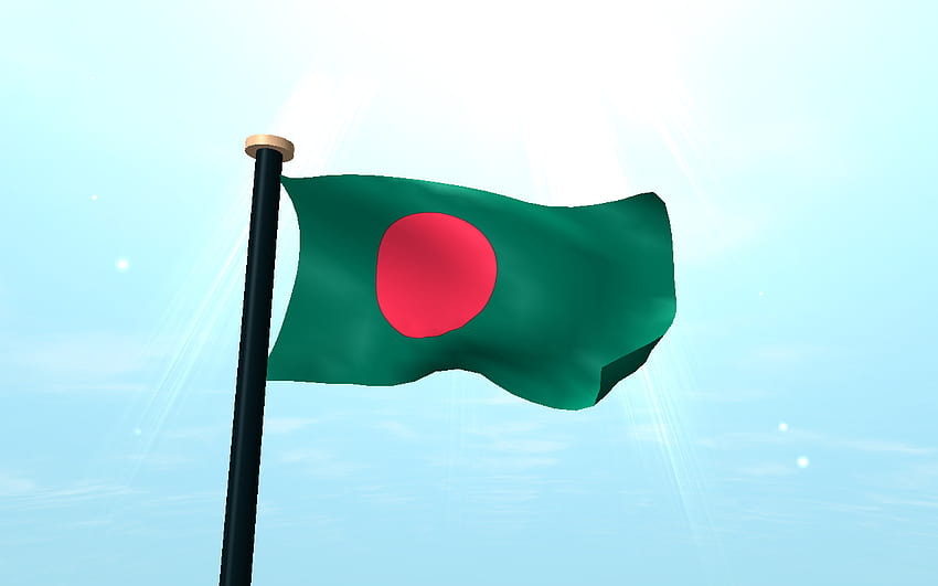 Bd フラグ、バングラデシュの旗の 高画質の壁紙