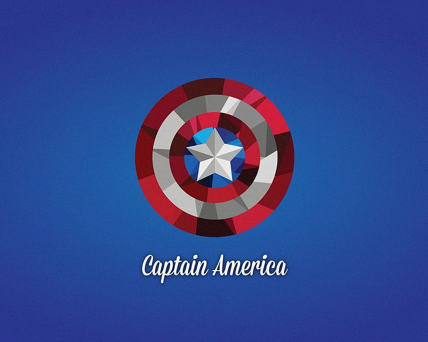 Captain America Winter Soldier Steve Rogers Minimalismus [2560x1440] für Ihr Handy & Tablet, Captain America Minimalist HD-Hintergrundbild