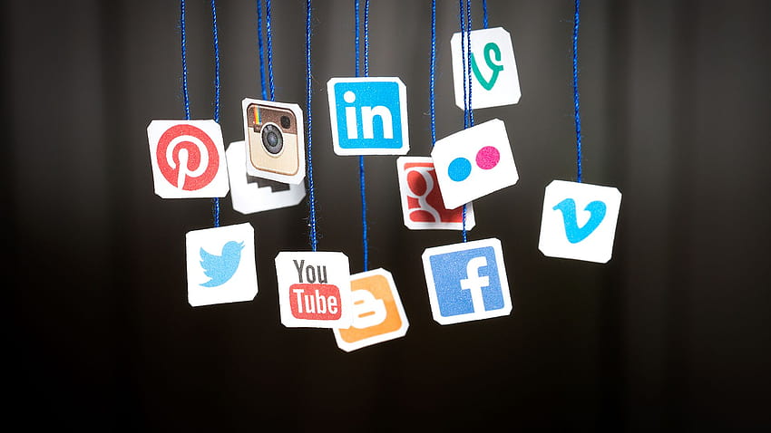 The art of social media minimalism, social media marketing HD wallpaper