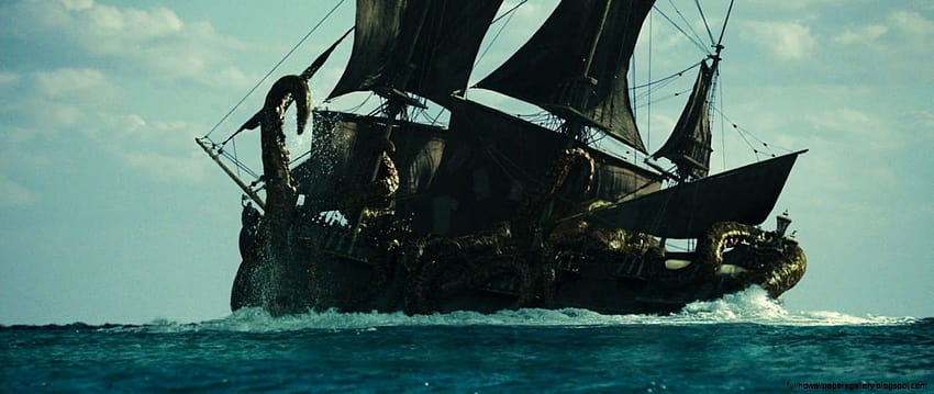 Piraci z Karaibów Czarna Perła Statek, czarna perła Tapeta HD