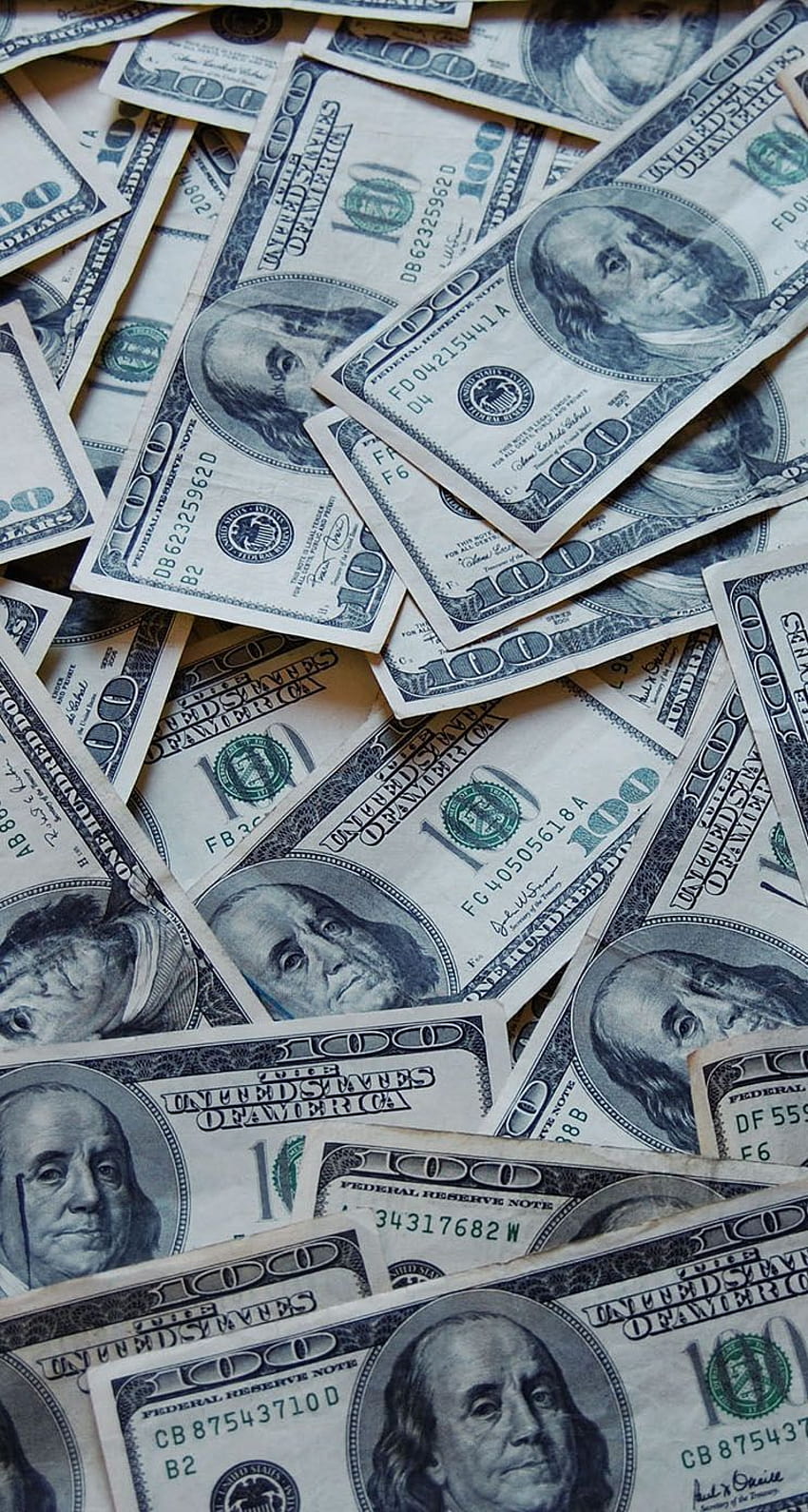 Dope Money auf Hund, blaues Geld HD-Handy-Hintergrundbild