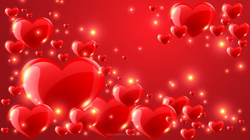 Dia dos Namorados, 2019, amor, coração, 14 de fevereiro 2020 dia dos namorados corações papel de parede HD