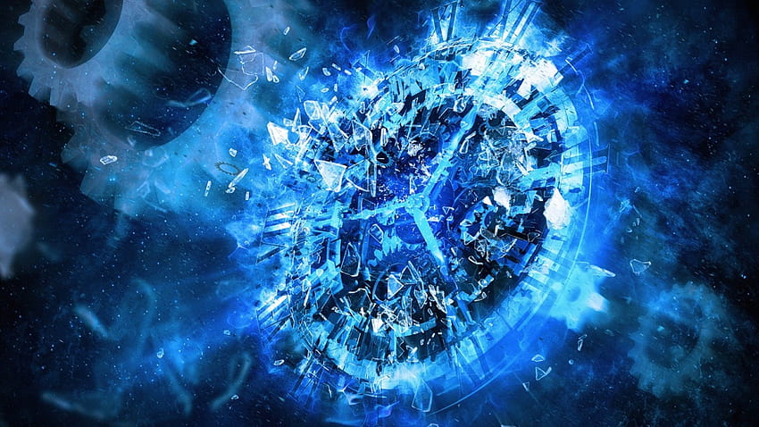 blue clock abstract 1920x1080 [1920x1080] for your , Mobile & Tablet, simulation theory HD wallpaper