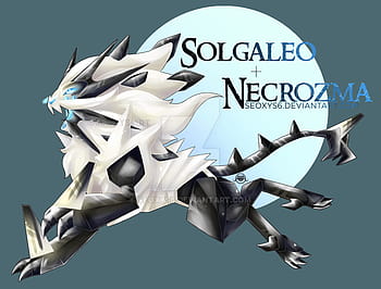 noisywyvern — Solgaleo x Lunala (Necrozma form?) from Pokemon