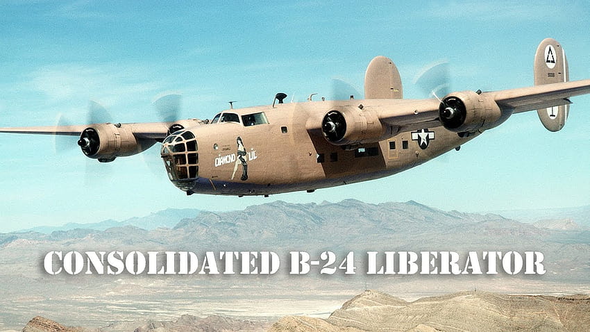 consolidated b 24 liberator HD wallpaper