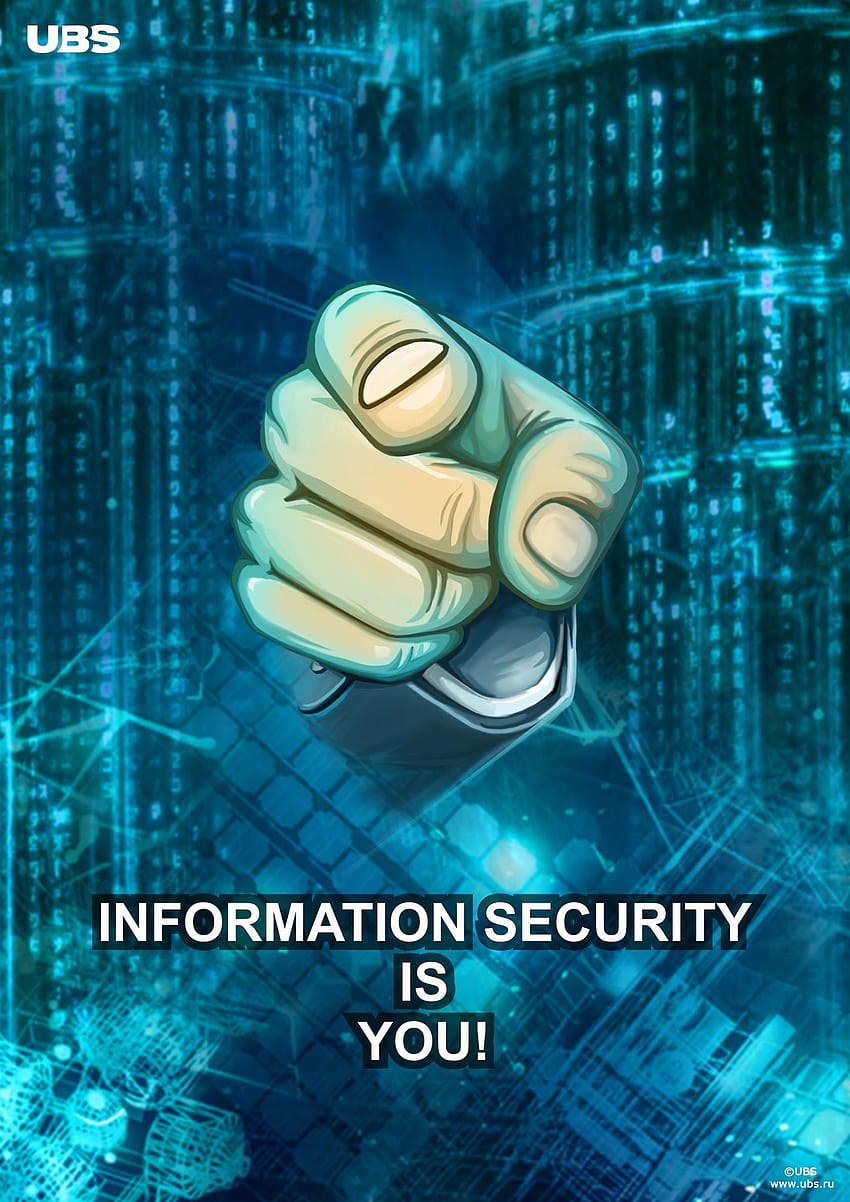 UBS、情報セキュリティ HD電話の壁紙