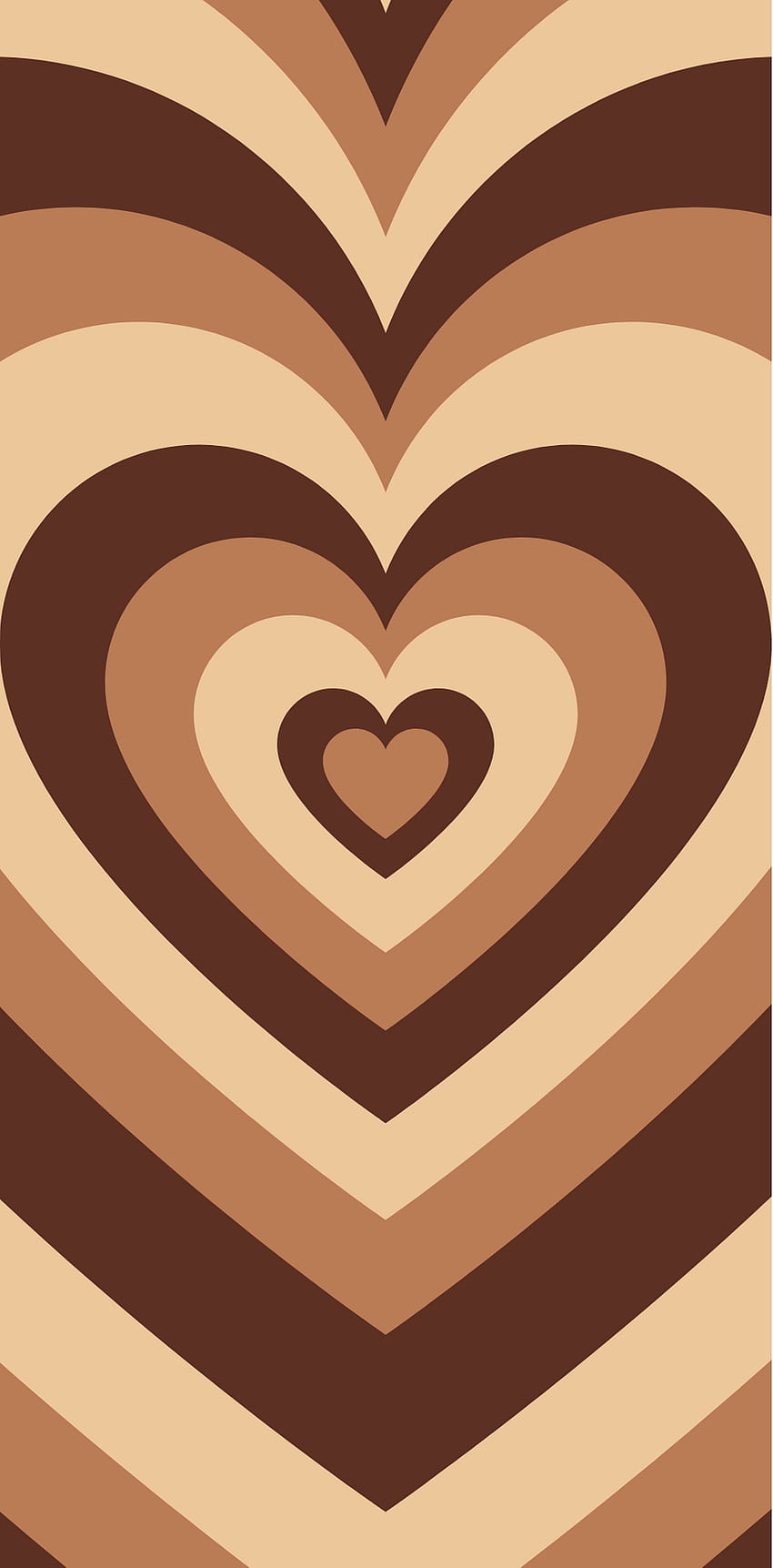 Brown heart backgrounds HD wallpapers | Pxfuel
