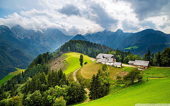 Hill station house HD wallpapers | Pxfuel