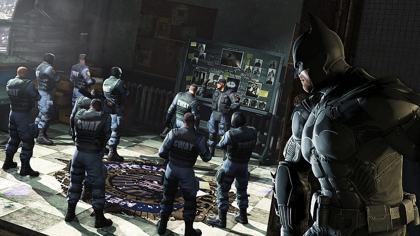 20 minute 'Batman: Arkham Origins' preview shows off the Batcave, GCPD, and more HD wallpaper