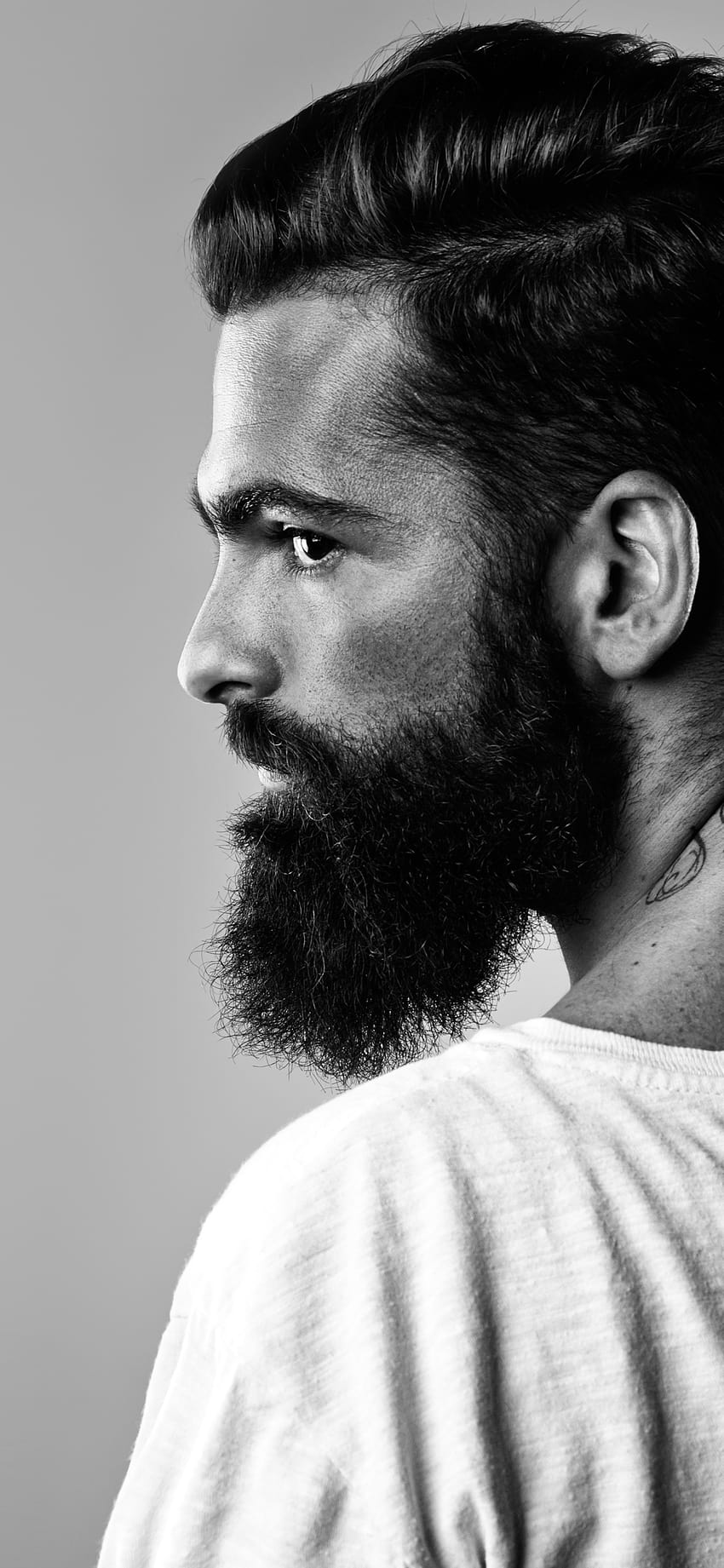 Men/Model, beard man mobile HD phone wallpaper