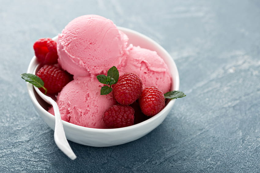 Ice Cream Ultra、ピンクのアイスクリーム 高画質の壁紙
