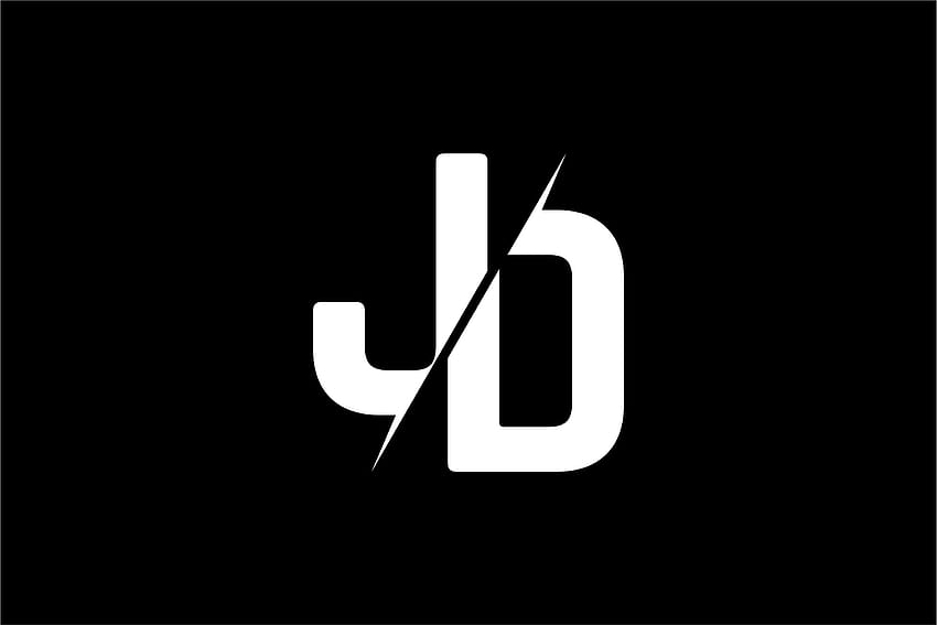 Monogram JD Logo Design Graphic by Greenlines Studios · Creative Fabrica, jd pantoja HD wallpaper