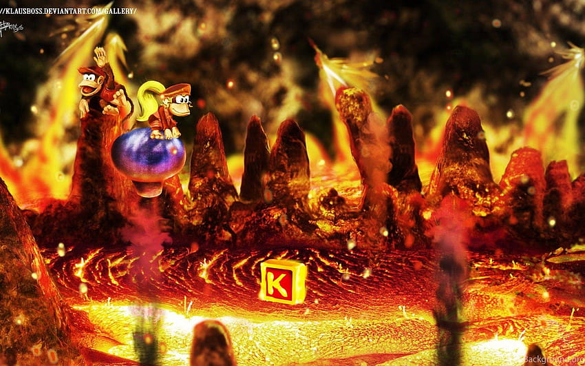 3 Donkey Kong Country 2: Diddy's Kong Quest, diddy kong HD wallpaper