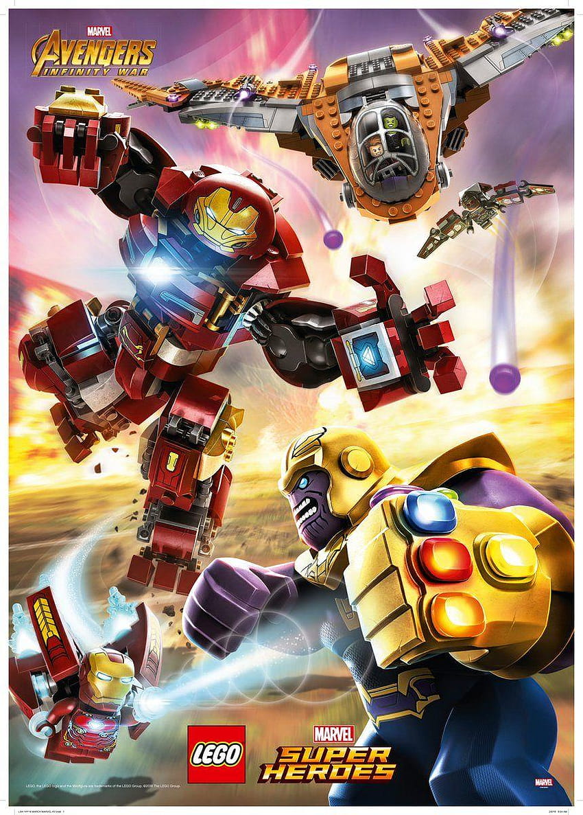 LEGO Marvel's Avengers: Infinity War : 마블스튜디오, 헐크버스터 인피니티 워 HD 전화 배경 화면