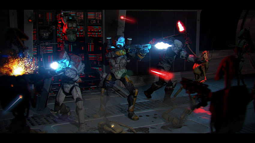 Republic Commando Close Combat, 501 legion HD wallpaper