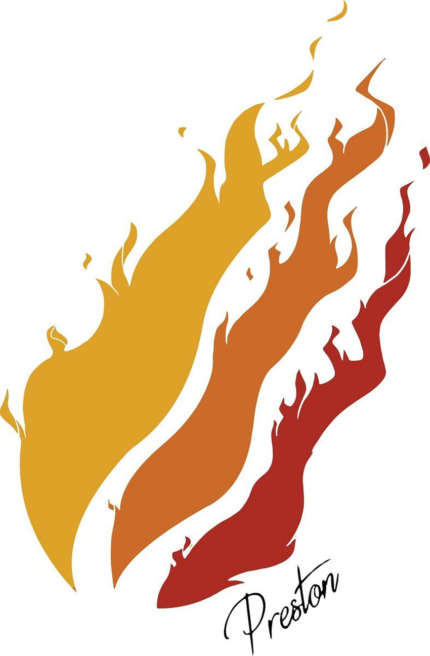 Logo Prestonplayz, logo fuoco Prestonplayz Sfondo del telefono HD