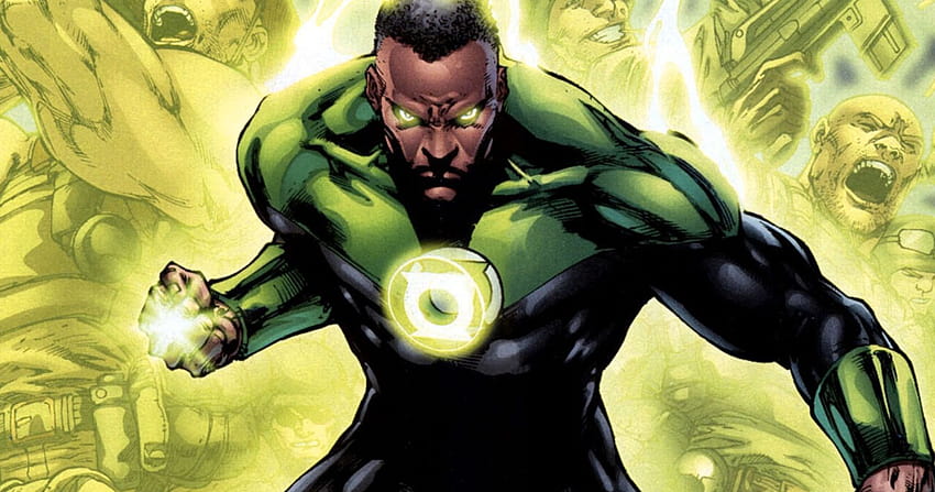Green Lantern: 10 najfajniejszych konstrukcji Johna Stewarta, jakie kiedykolwiek powstały, rankingowe konstrukcje z zieloną latarnią Tapeta HD
