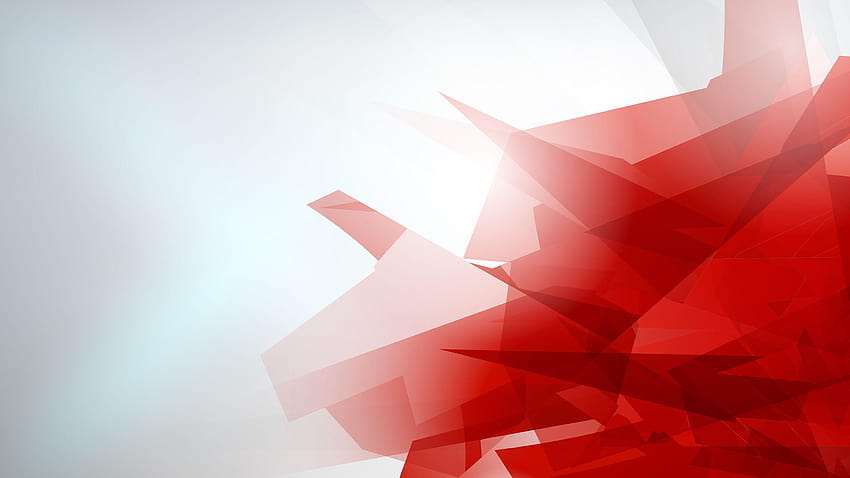Abstract Red, abstract white and red HD wallpaper