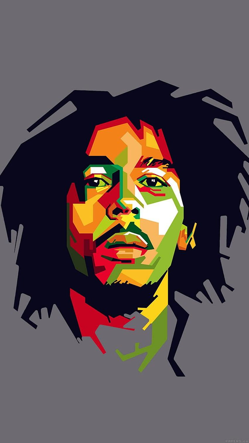 Bob Marley Reggae Music Art, 원 러브 안드로이드 HD 전화 배경 화면