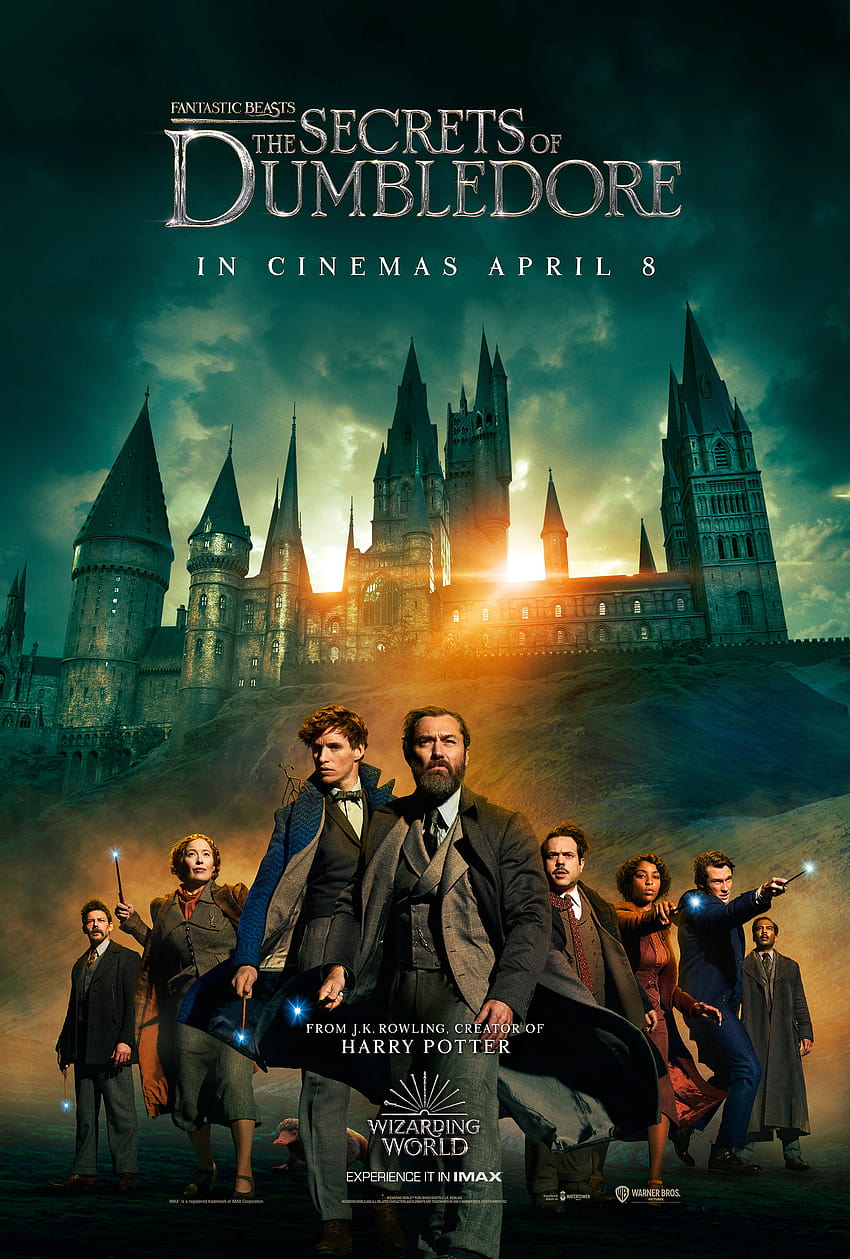 Fantastic Beasts: The Secrets of Dumbledore Movie Poster, fantastic beasts the secrets of dumbledore 2022 HD phone wallpaper