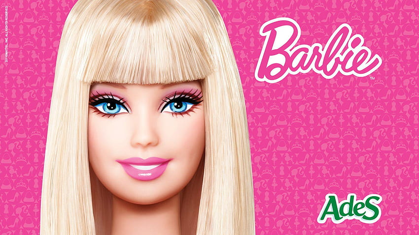 Top Beautiful Lovely Cute Lalka Barbie w kolorze różowym Tapeta HD