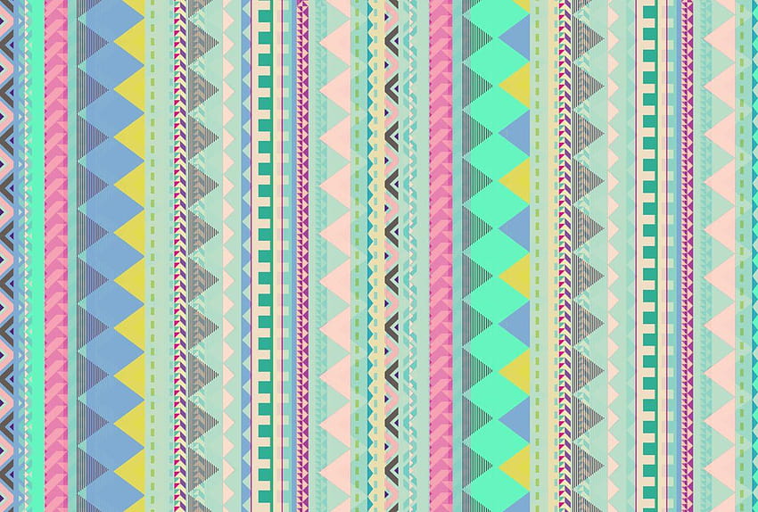 Pastel Aztec pattern by Vasare Nar http://vasare.wordpress, background tumberl aztec HD wallpaper