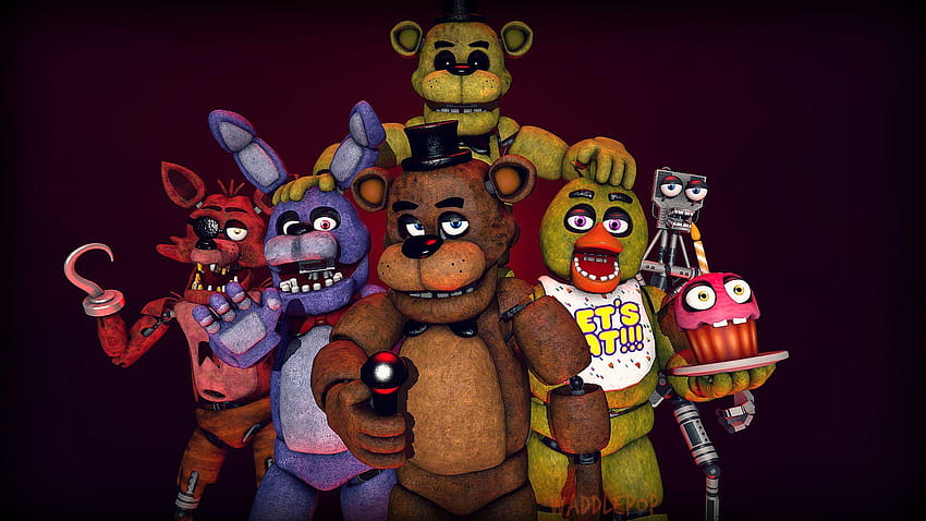 Five Nights At Freddy's 1 Extras - Imágenes De Five Nights At Freddy's 1,  HD Png Download - 2018x811(#415404)