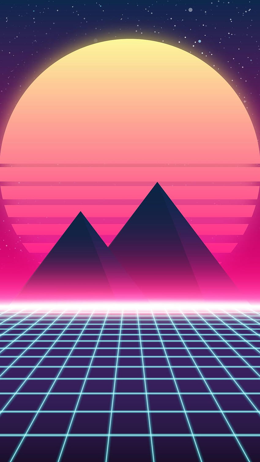 Retrowave 90s, retro wave phone HD phone wallpaper | Pxfuel