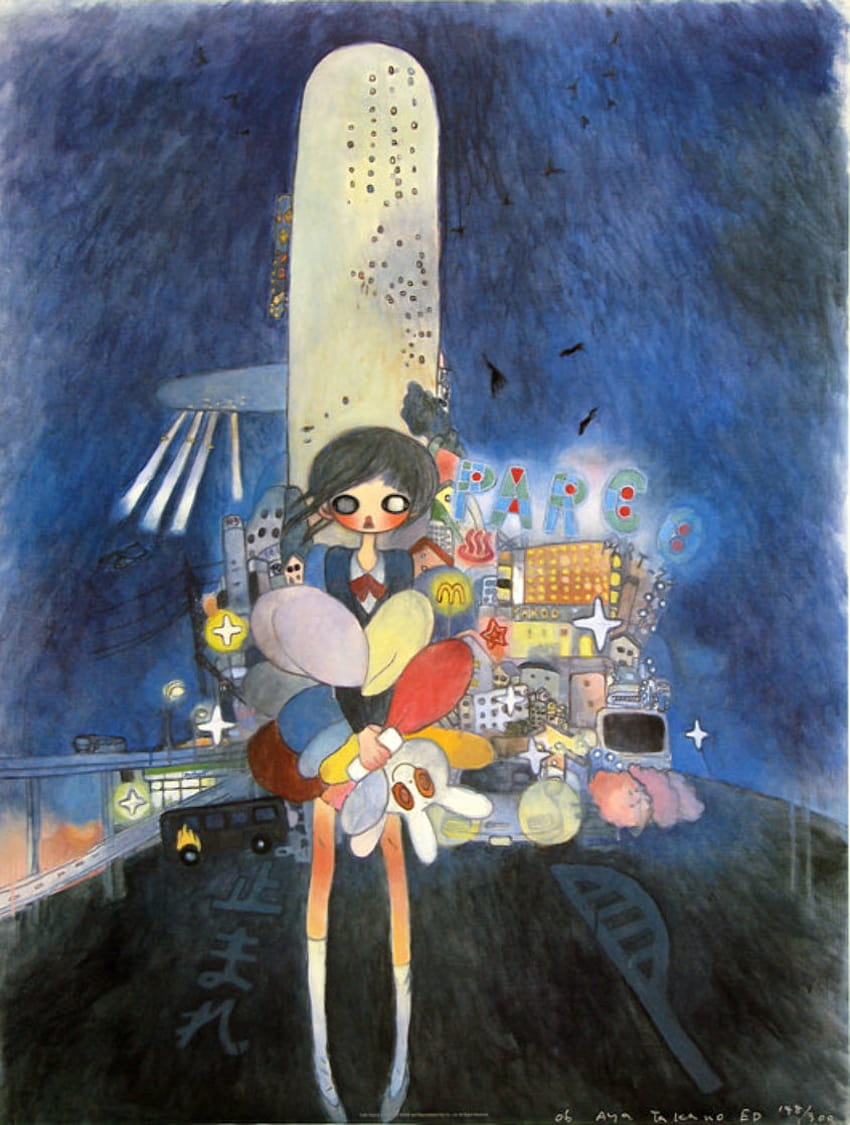 Little Stars of City Child 2006 by Aya Takano HD phone wallpaper