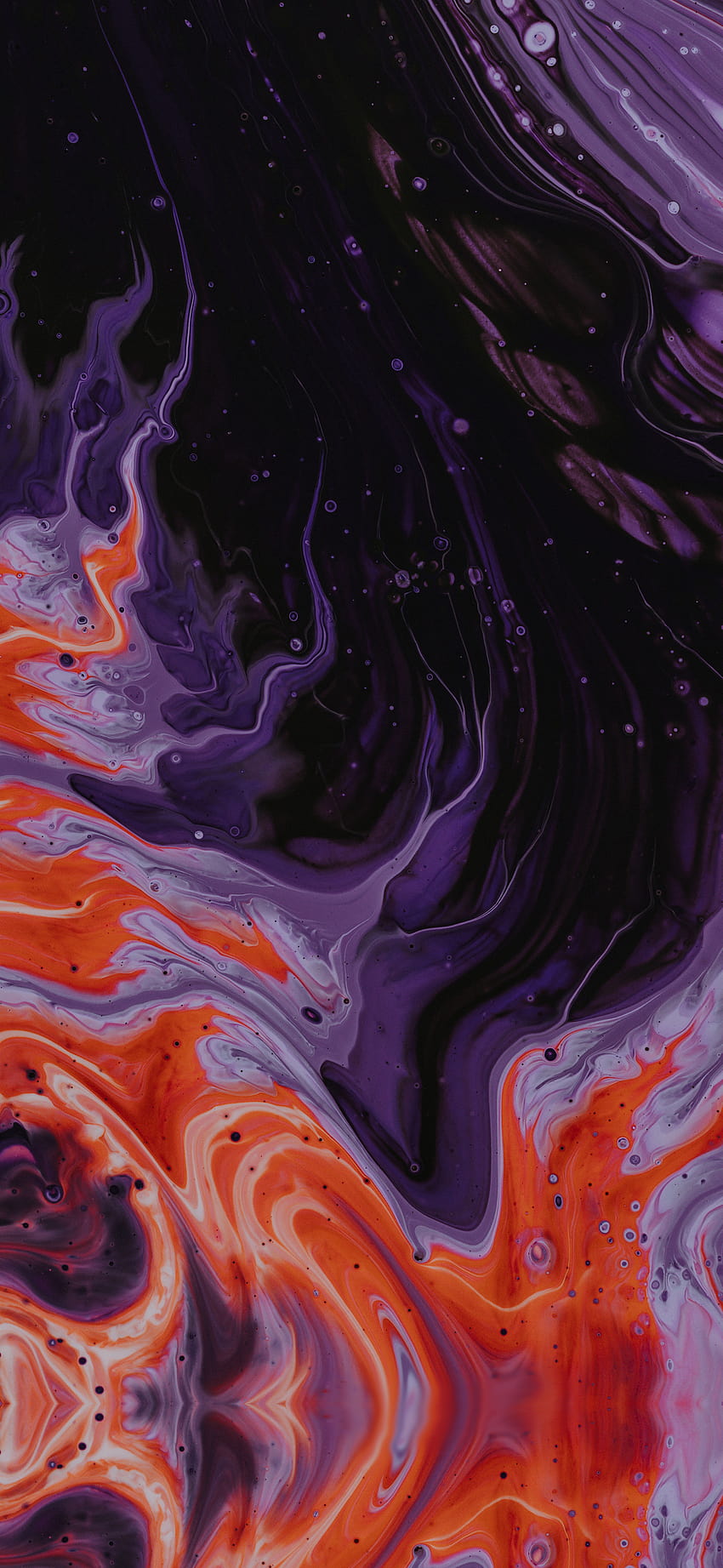 Inferno Ink Violet, Tinte iPhone HD-Handy-Hintergrundbild