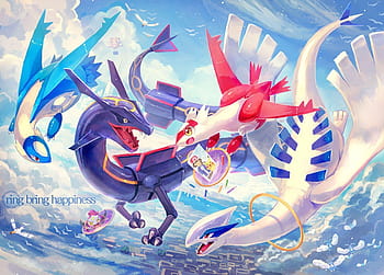 Shiny Mega Rayquaza Wallpaper Pokemon mega rayquaz by himew1235 on