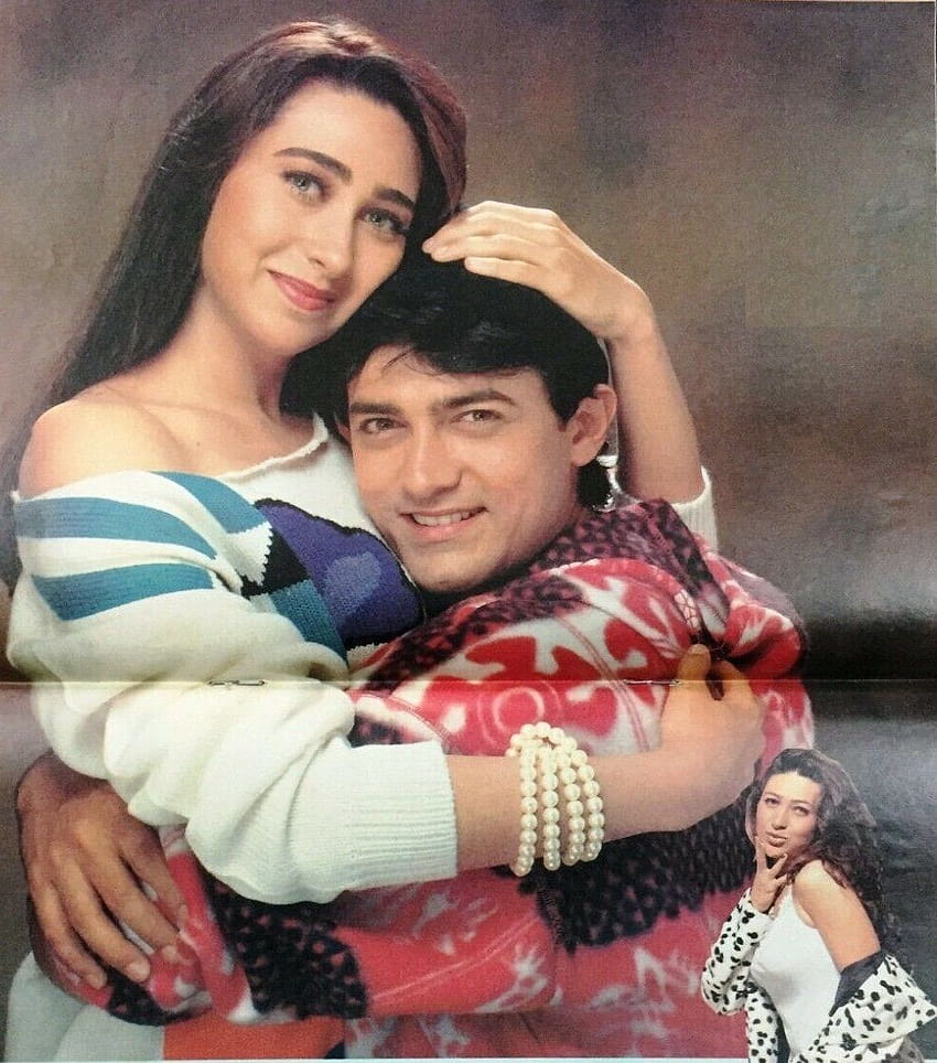 Aamir karisma Kapoor, aamir khan and karishma kapoor HD phone wallpaper