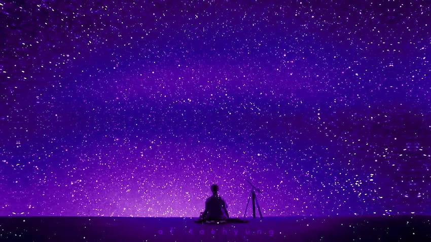 Bts Serendipity, jungkook purple HD wallpaper