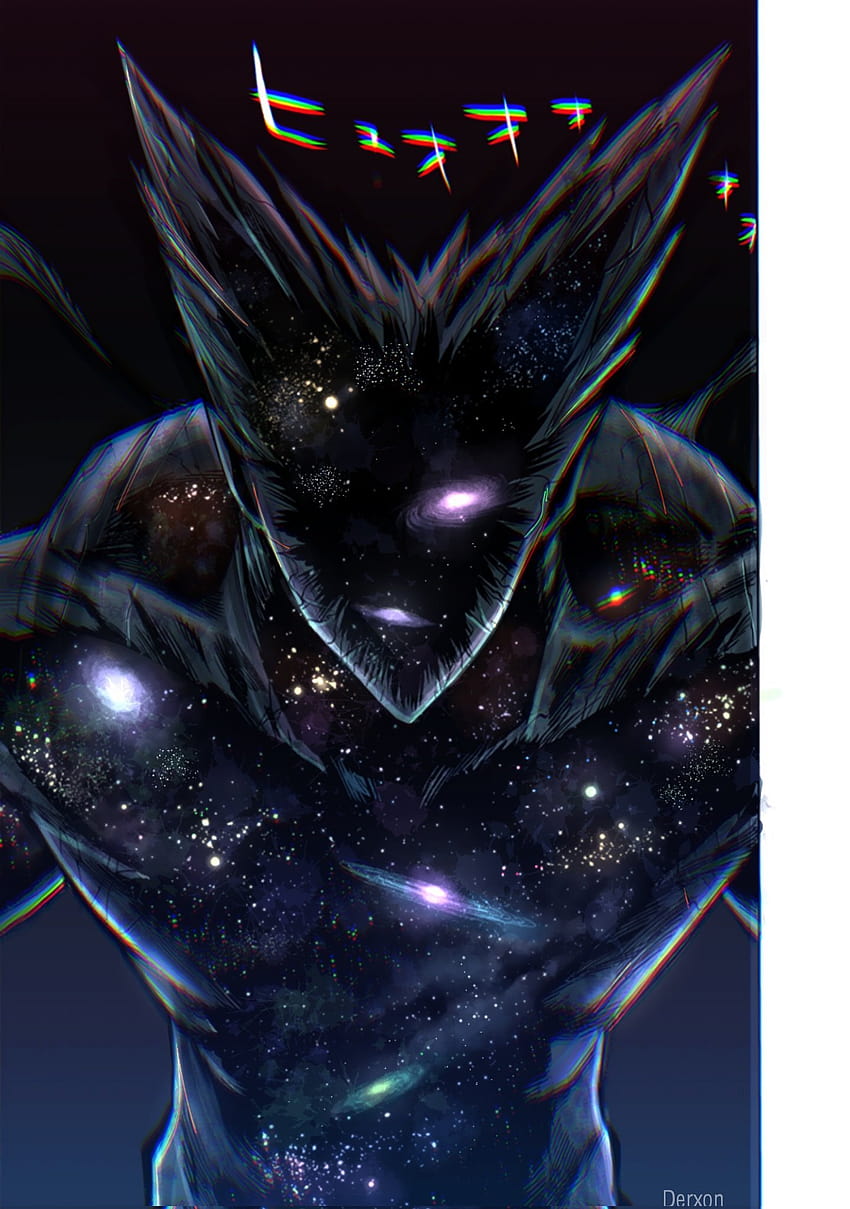 AW Garou vs Unbesiegbar, kosmischer Garou HD-Handy-Hintergrundbild