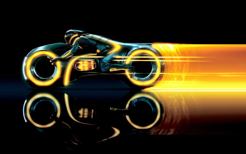 Tron Legacy: light cycle, tron bike HD wallpaper