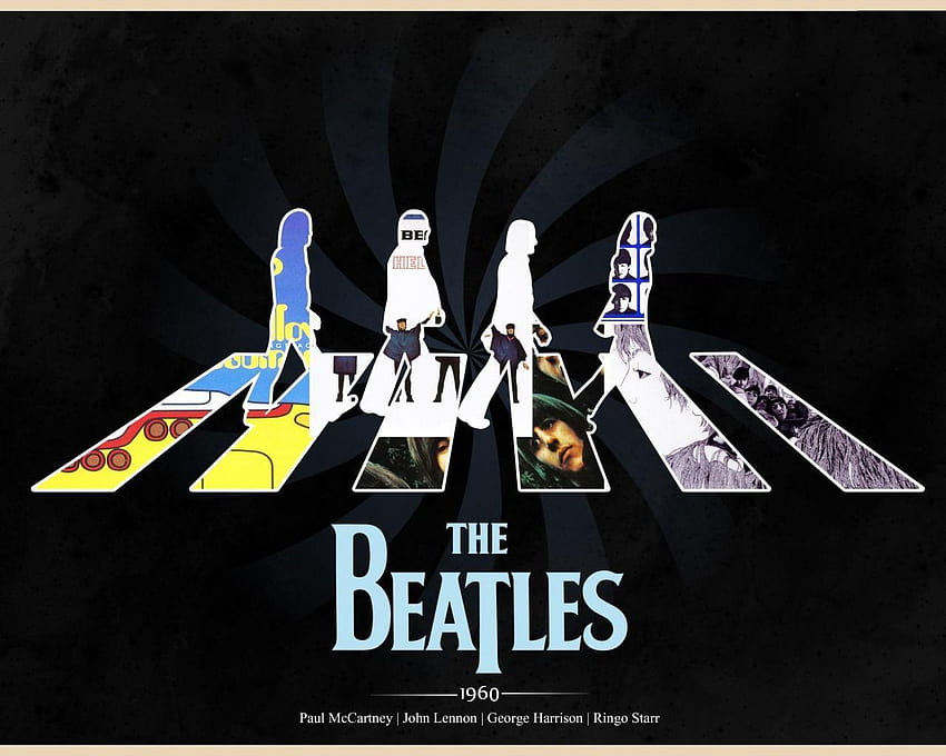 Пълен p The beatles Backgrounds, the beatles abbey road HD тапет