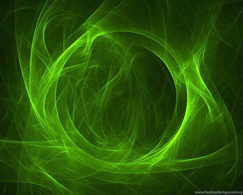 녹색 불꽃 배경 HD 월페이퍼