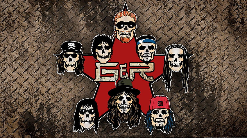 Guns N Roses heavy metal hard rock grupları grupları albüm kapağı slash, guns n roses rock HD duvar kağıdı
