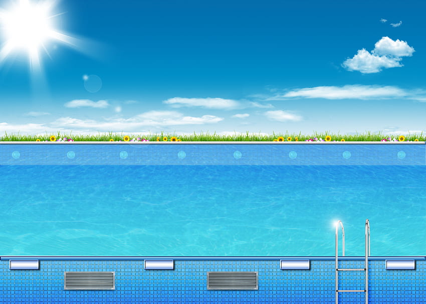 4 Submit Swimming Pool, anime girl pool HD wallpaper