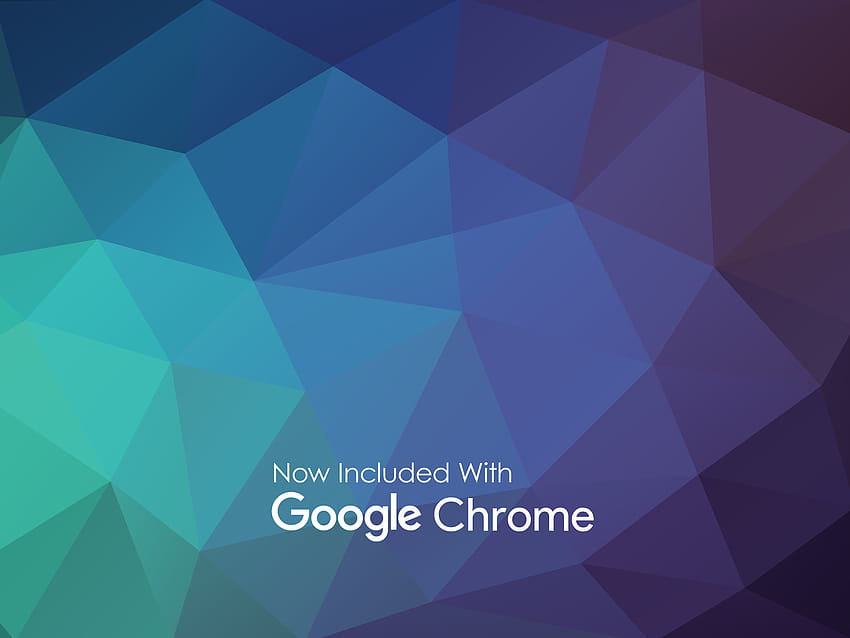 เพิ่มสีสันให้กับ Chrome โดย Justin Prno บน Dribbble รูปทรงเรขาคณิตของโครเมียมที่เทสเซลเลต วอลล์เปเปอร์ HD