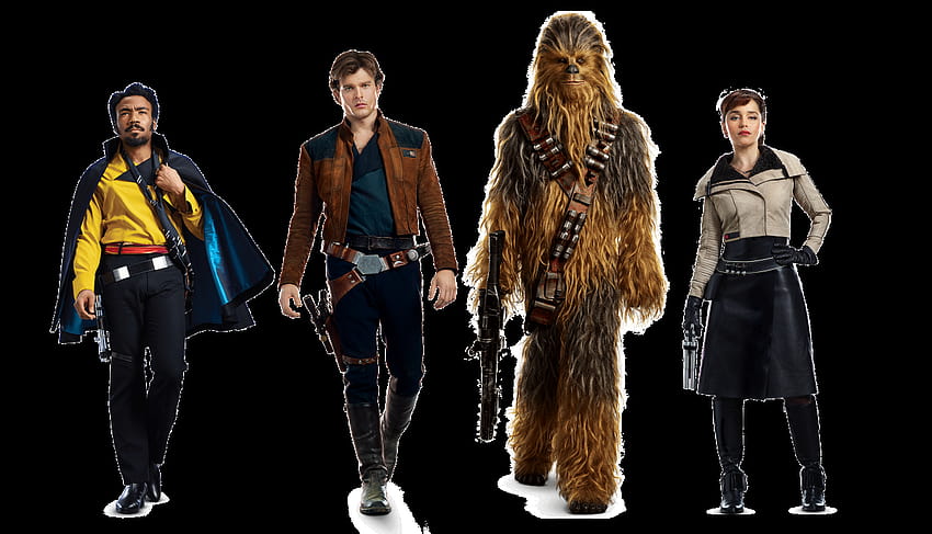 Personajes de SOLO A Star Wars Story – s transparentes fondo de pantalla