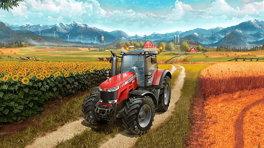 farming simulator 22 HD wallpaper