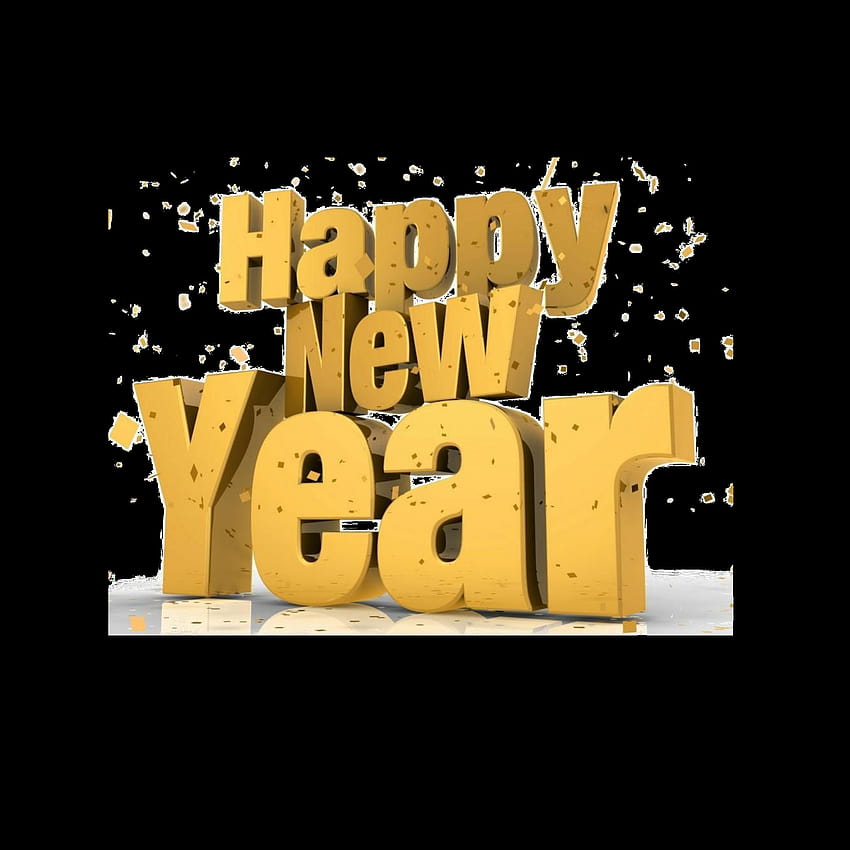 Happy new year 3d text png, happy new year 2022 3d HD phone wallpaper ...