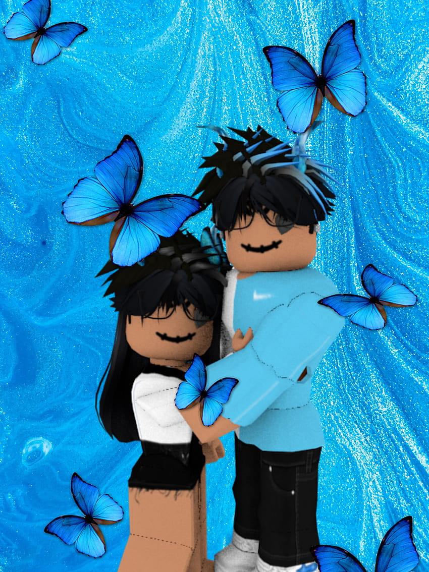 Il roblox più modificato, ragazzo e ragazza Sfondo del telefono HD