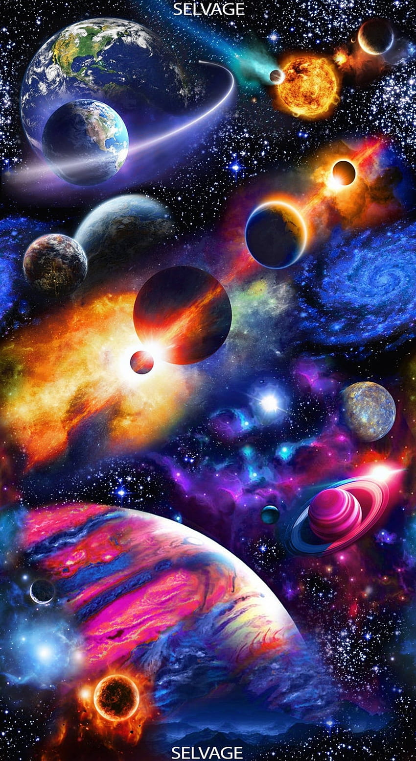 Panel de tela de 23 Tesoros atemporales Space Solar, space galaxy planets HD phone wallpaper