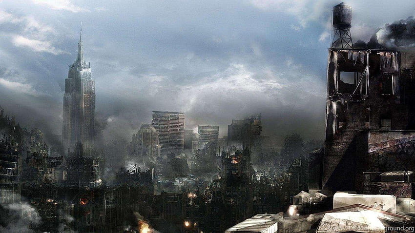 Destroyed City 4 1.jpg Backgrounds, destroyed city background HD ...